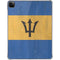 Barbados Flag Distressed iPad Pro 11in (2024) Clear Case