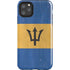 Barbados Flag Distressed iPhone Cases