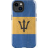 Barbados Flag Distressed iPhone 15 Impact Case