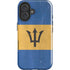 Barbados Flag Distressed iPhone 16 Impact Case