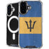 Barbados Flag Distressed iPhone 16 MagSafe Case