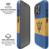 Barbados Flag Distressed iPhone 16 Pro Magsafe Impact Case