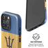 Barbados Flag Distressed iPhone 16 Pro Max Magsafe Impact Case