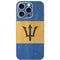 Barbados Flag Distressed iPhone 16 Pro Skin