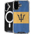 Barbados Flag Distressed iPhone 17 MagSafe Case