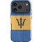 Barbados Flag Distressed iPhone 18 Pro Impact Case