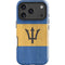 Barbados Flag Distressed iPhone 18 Pro Max Impact Case