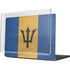Barbados Flag Distressed MacBook Pro 14in (2021-24) Case plus Skin