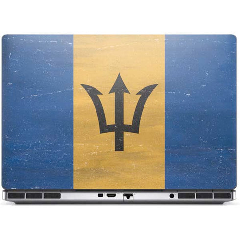 Barbados Flag Distressed Dell Precision Skin