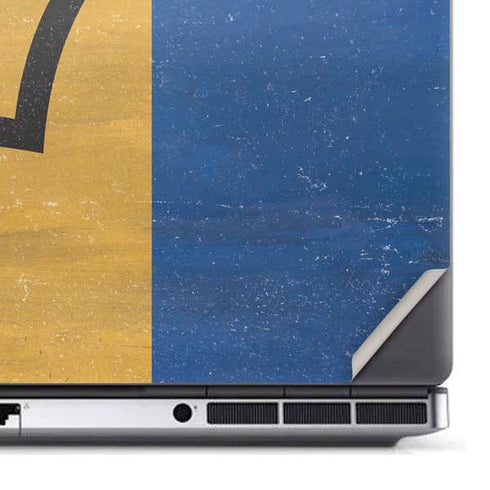 Barbados Flag Distressed Dell Precision Skin