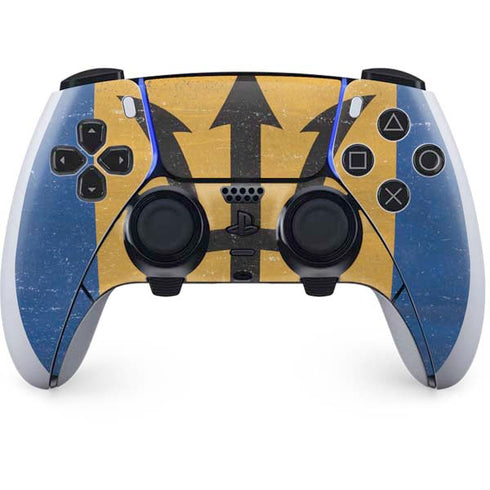 Barbados Flag Distressed PlayStation PS5 Skins