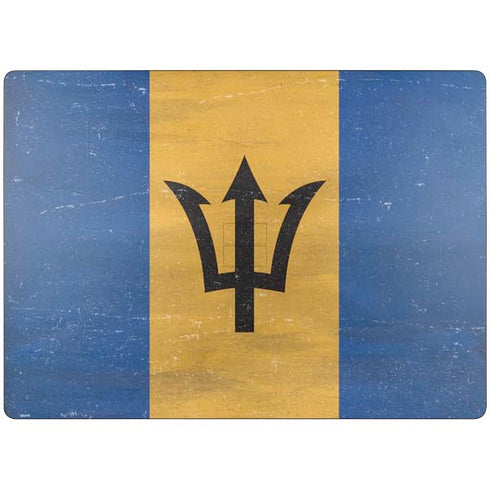 Barbados Flag Distressed Surface Laptop 7 15in Skin