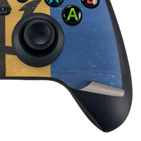 Barbados Flag Distressed Xbox Series X Controller Skin