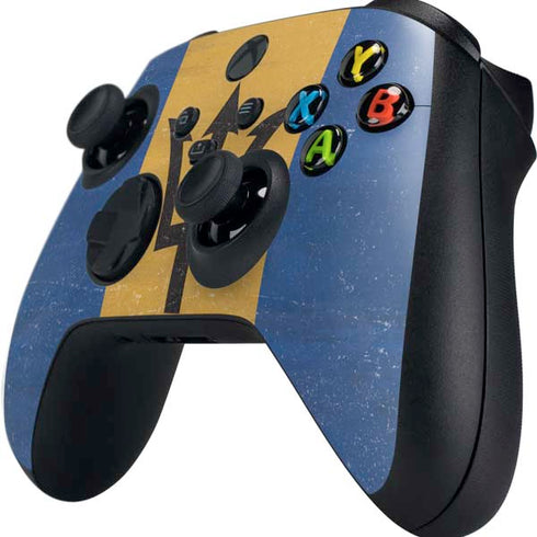 Barbados Flag Distressed Xbox Series X Controller Skin