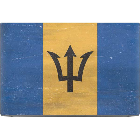 Barbados Flag Distressed Dell XPS Skin