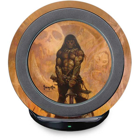 Barbarian by Frazetta Fast Charge Wireless Charging Stand Skin