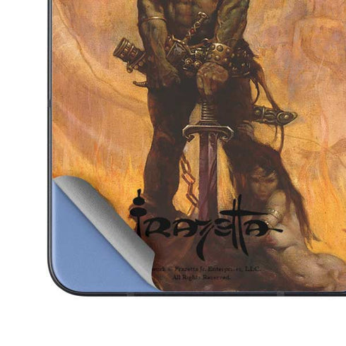 Barbarian by Frazetta Galaxy Z Fold5 5G Skin