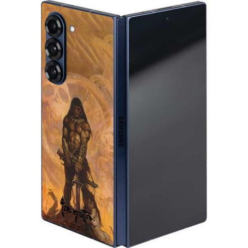 Barbarian by Frazetta Galaxy Z Fold6 Skin