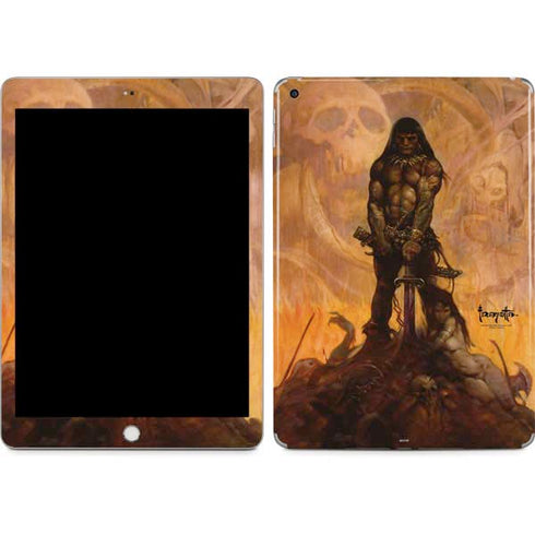 Barbarian by Frazetta Apple iPad Skin