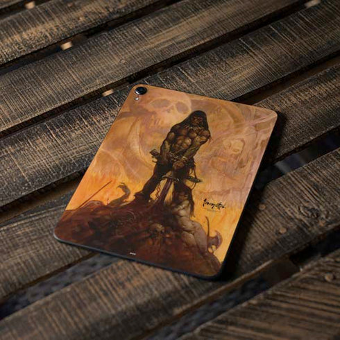 Barbarian by Frazetta Apple iPad Pro Skin