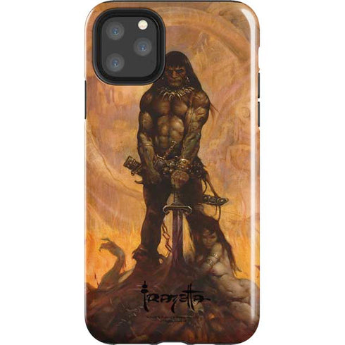 Barbarian by Frazetta iPhone Cases