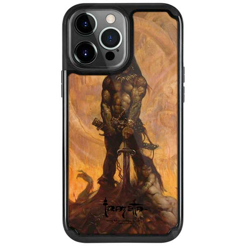 Barbarian by Frazetta iPhone Cases
