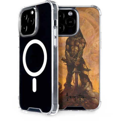Barbarian by Frazetta iPhone Cases