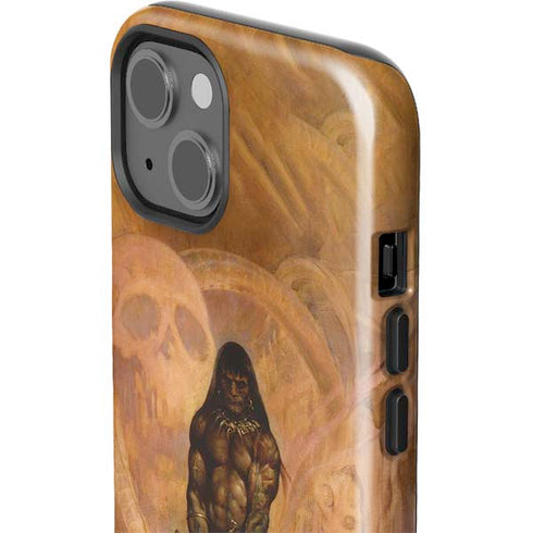 Barbarian by Frazetta iPhone 15 Impact Case
