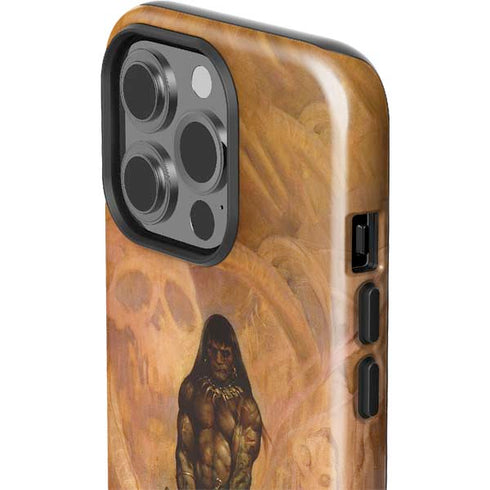 Barbarian by Frazetta iPhone 15 Pro Impact Case