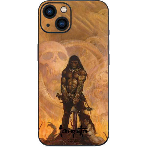 Barbarian by Frazetta iPhone 15 Skin