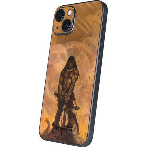 Barbarian by Frazetta iPhone 15 Skin
