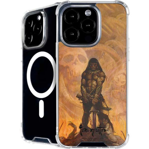 Barbarian by Frazetta iPhone 16 Pro MagSafe Case