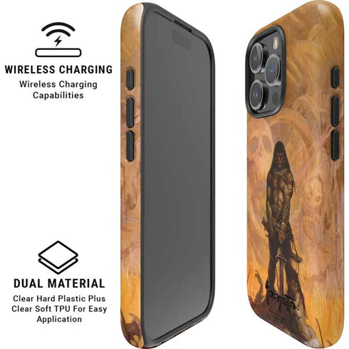 Barbarian by Frazetta iPhone 16 Pro Max Magsafe Impact Case