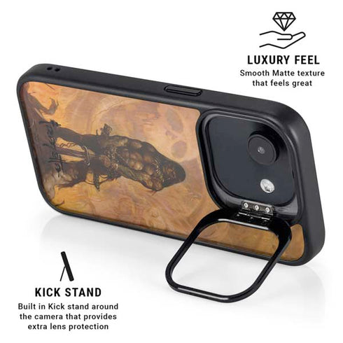 Barbarian by Frazetta iPhone 16e Kickstand Case