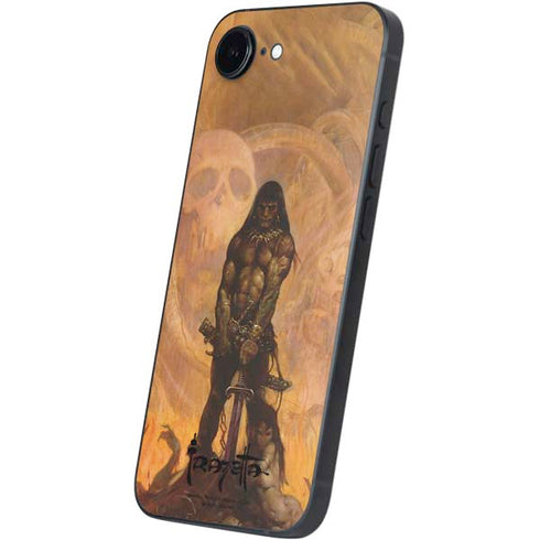 Barbarian by Frazetta iPhone 16e Skin