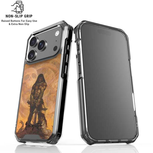 Barbarian by Frazetta iPhone 18 Pro Clear Case