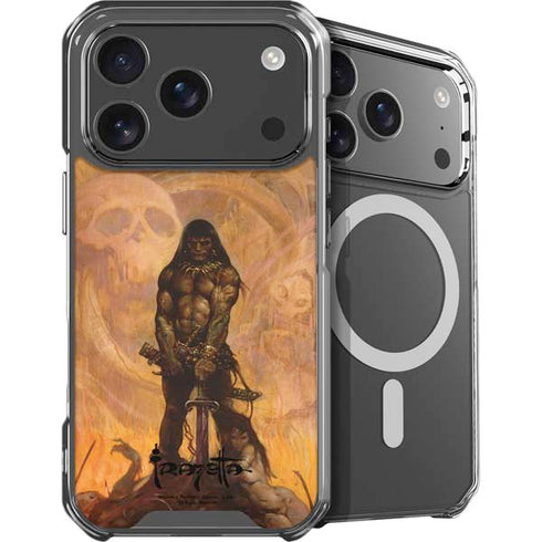 Barbarian by Frazetta iPhone 18 Pro MagSafe Case