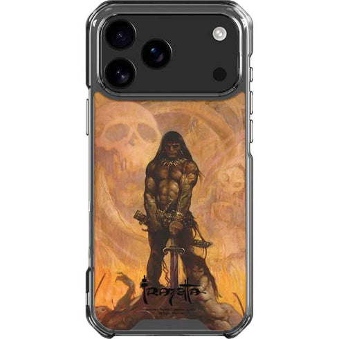 Barbarian by Frazetta iPhone 18 Pro Max Clear Case