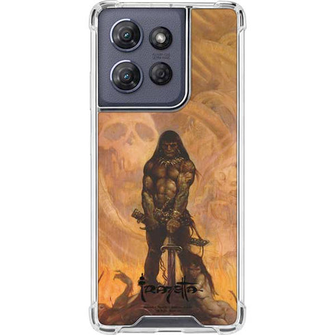 Barbarian by Frazetta Moto G Power 5G (2025) Clear Case