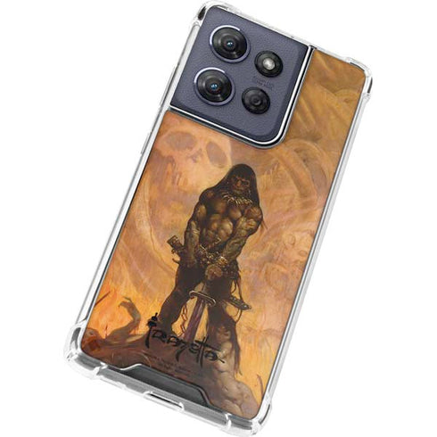 Barbarian by Frazetta Moto G Stylus 5G (2025) Clear Case