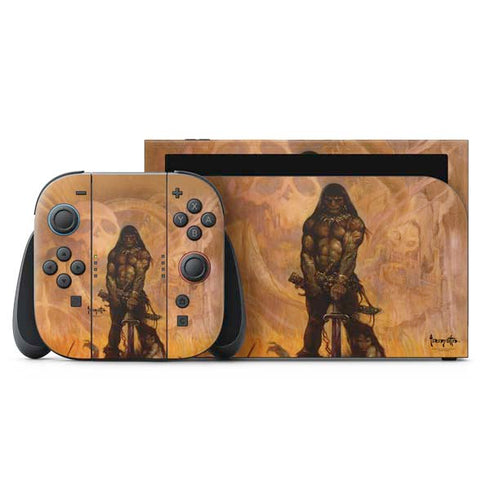 Barbarian by Frazetta Nintendo Switch 2 (2025) with Joy-Con Skin