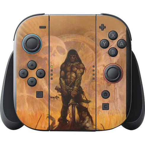 Barbarian by Frazetta Nintendo Switch 2 (2025) with Joy-Con Skin