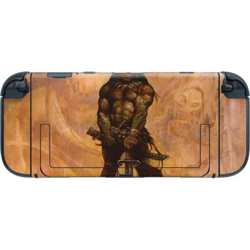 Barbarian by Frazetta Nintendo Switch 2 (2025) with Joy-Con Skin