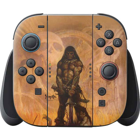 Barbarian by Frazetta Nintendo Skins