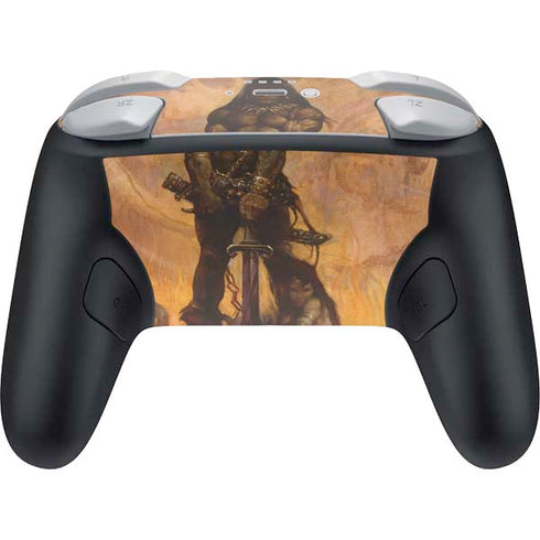 Barbarian by Frazetta Nintendo Switch 2 (2025) Pro Controller Skin