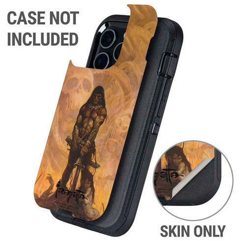 Barbarian by Frazetta Otterbox Defender iPhone Skin