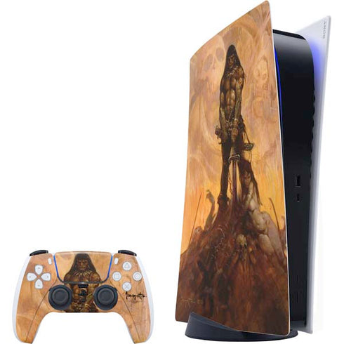 Barbarian by Frazetta PlayStation PS5 Skins