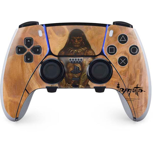 Frazetta Barbarian PS5 DualSense Edge Pro Controller Skin