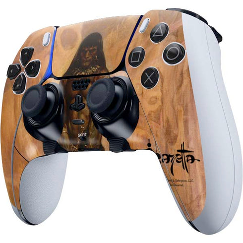 Frazetta Barbarian PS5 DualSense Edge Pro Controller Skin