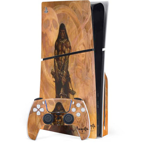 Barbarian by Frazetta PlayStation PS5 Skins